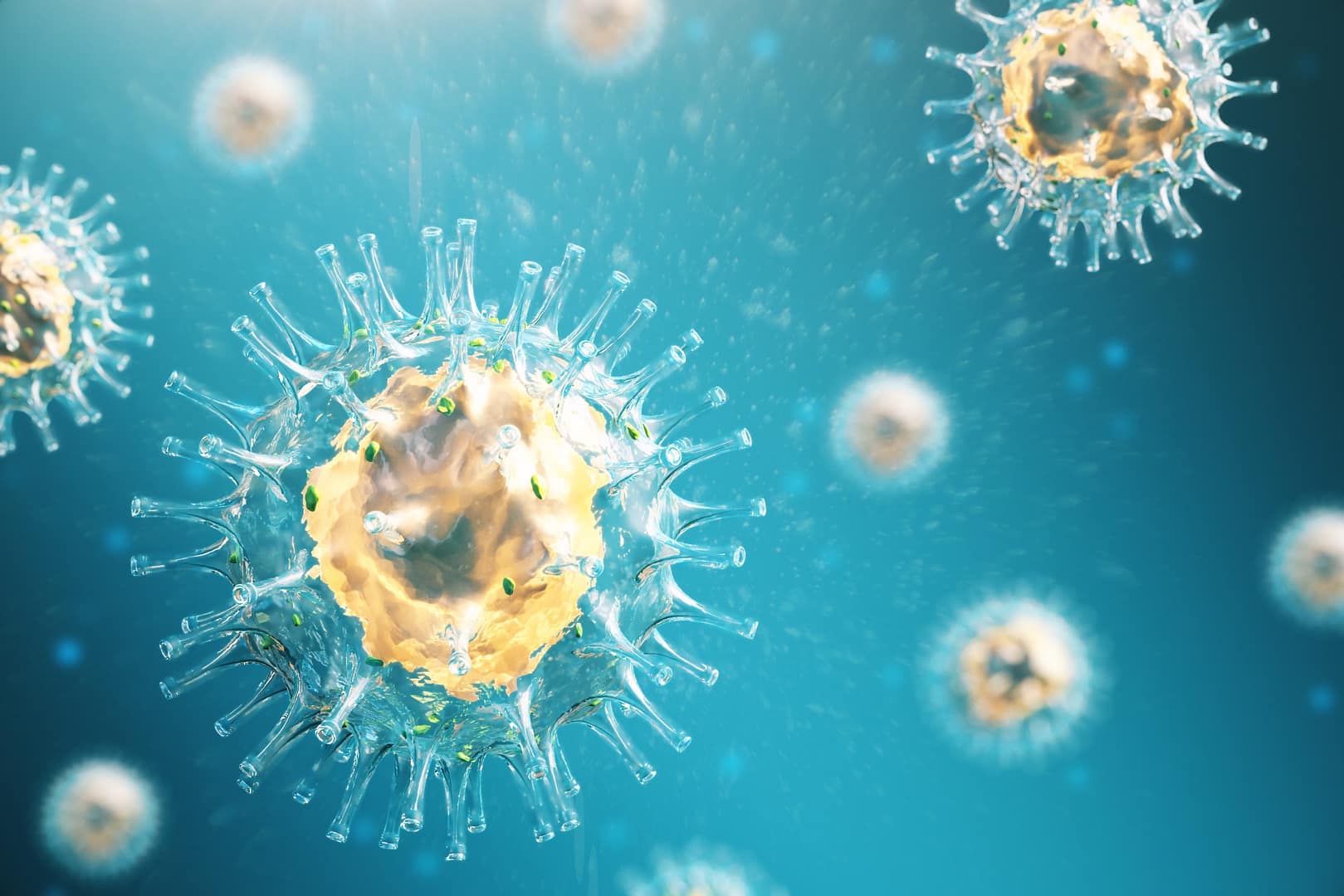 Coronavirus cells 2019-nCov